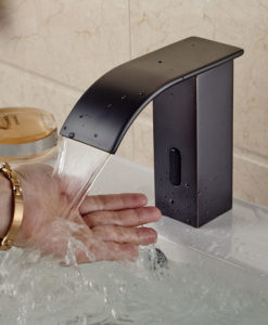 Chichester Touchless Oil Rubbed Bronze Bathroom Sink Faucet with Motion Sensor