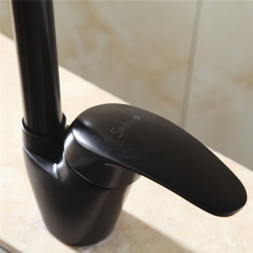Corbin Oil Rubbed Bronze Single Handle Kitchen Sink Faucet with Rotatable Spout 1