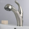 Folsom Brushed Nickel Finish Kitchen Sink Faucet with Pull Out Sprayer 1