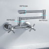 Glendale Dual Handle Pot Filler Kitchen Faucet with 360 Degree Rotation 3