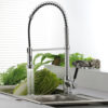 Jemez Chrome Kitchen Sink Faucet with Pull Out Sprayer 1