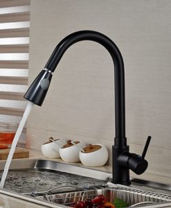 Zapata Kitchen Sink Faucet with Pull Down Sprayer 7